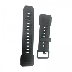 Silicone watchband